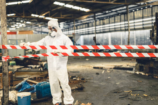 Professional Trauma Scene Cleanup technician working in Camino, CA